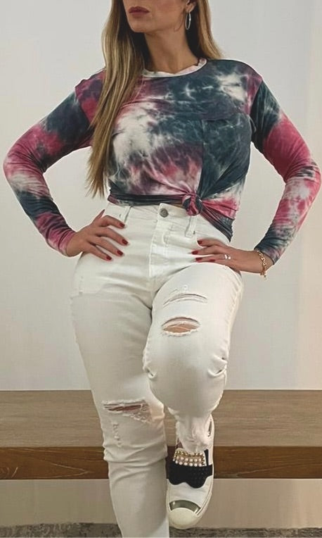 Pink Tie Dye