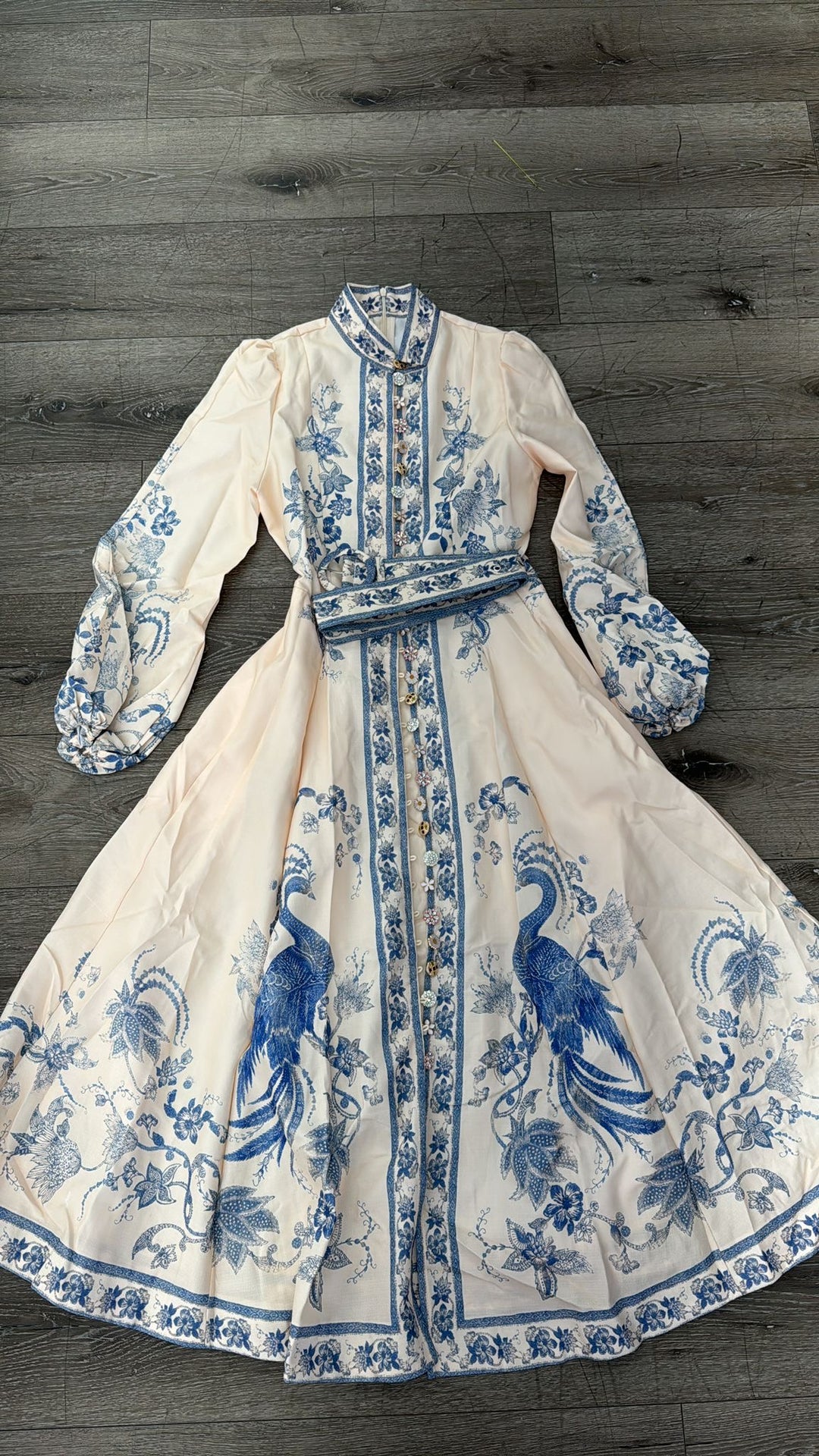 Peacock Maxi Dress