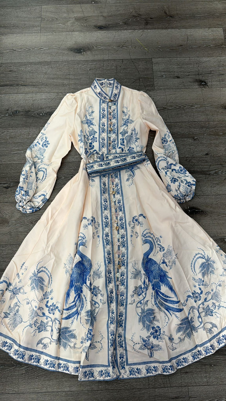 Peacock Maxi Dress
