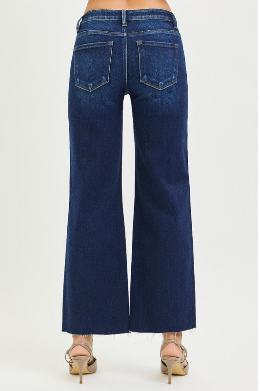 Mid Rise Straight Denim pants