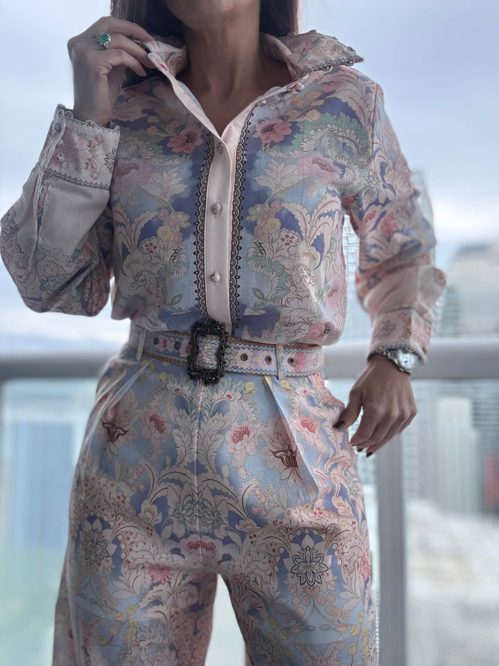 Rosalie Toile Two-Piece Set