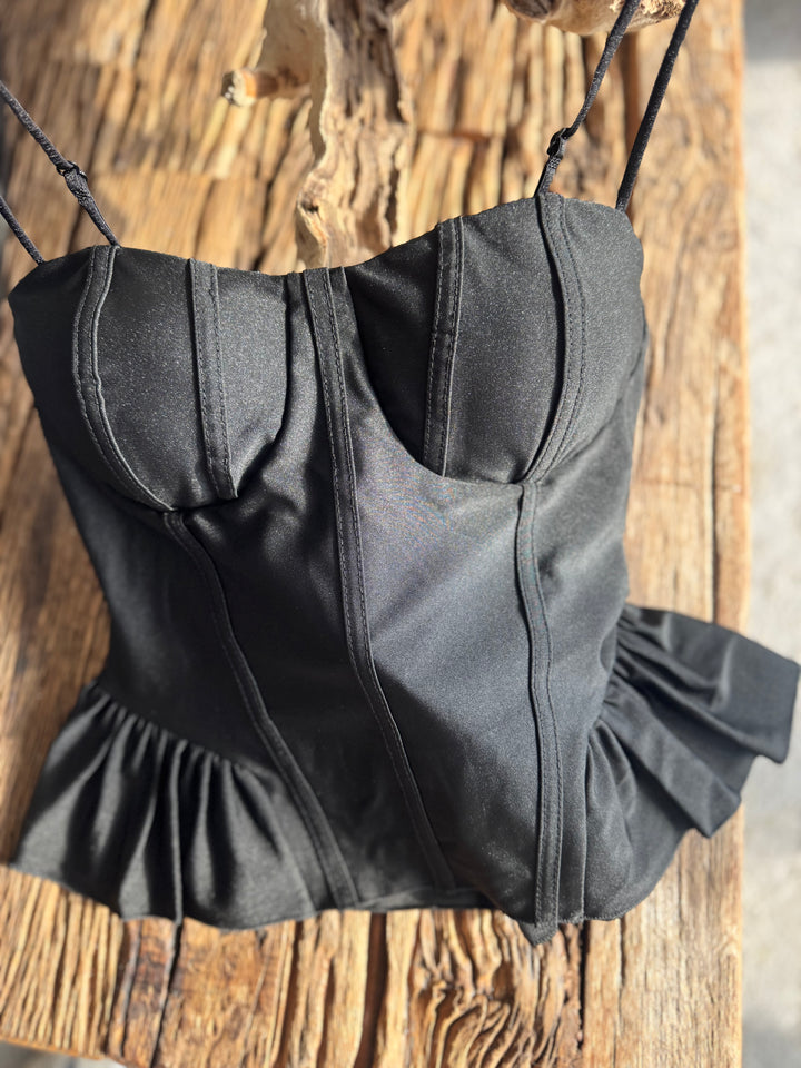 Pearl Glow Corset Top