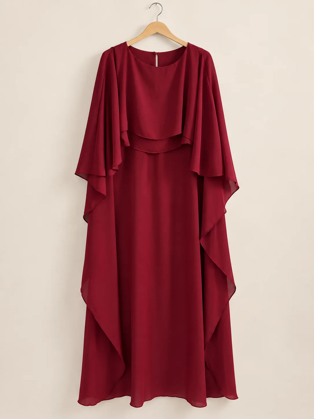 Cape Ruffles Blouse