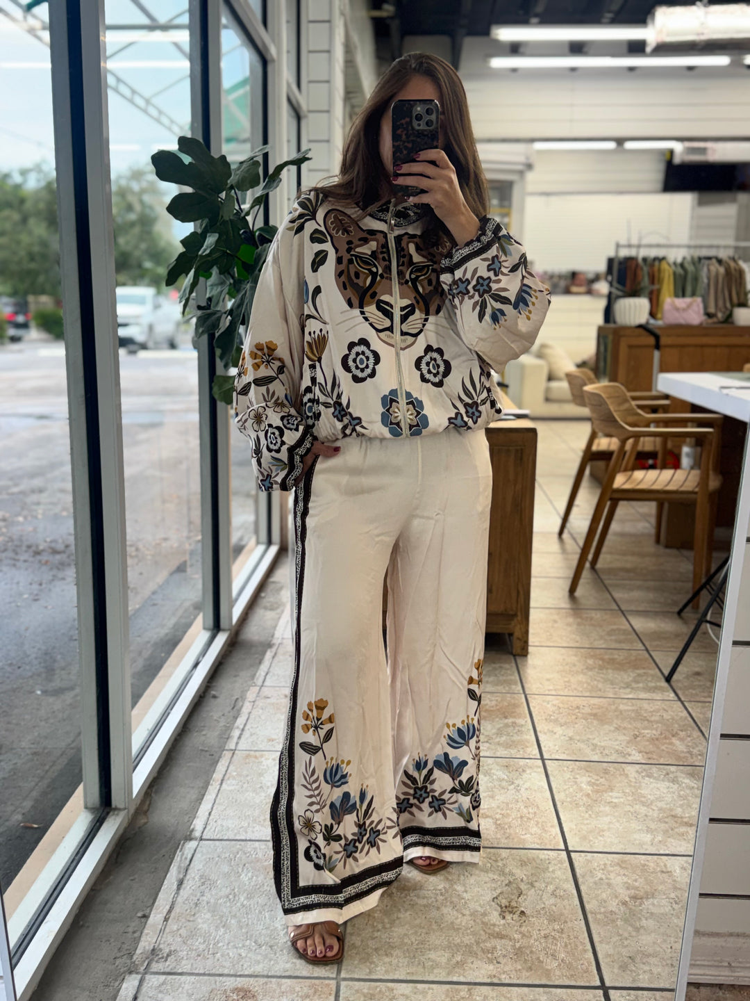 Wild Bloom Jacket Set
