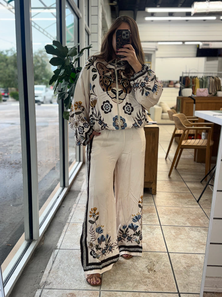 Wild Bloom Jacket Set