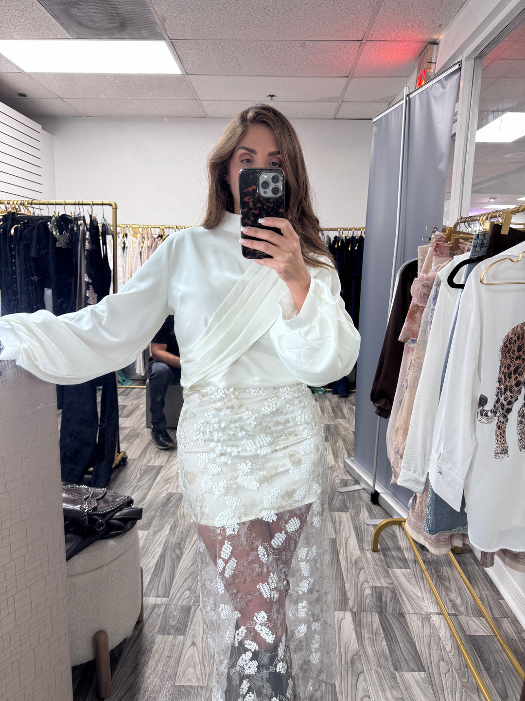 Sculpted Elegance Blouse