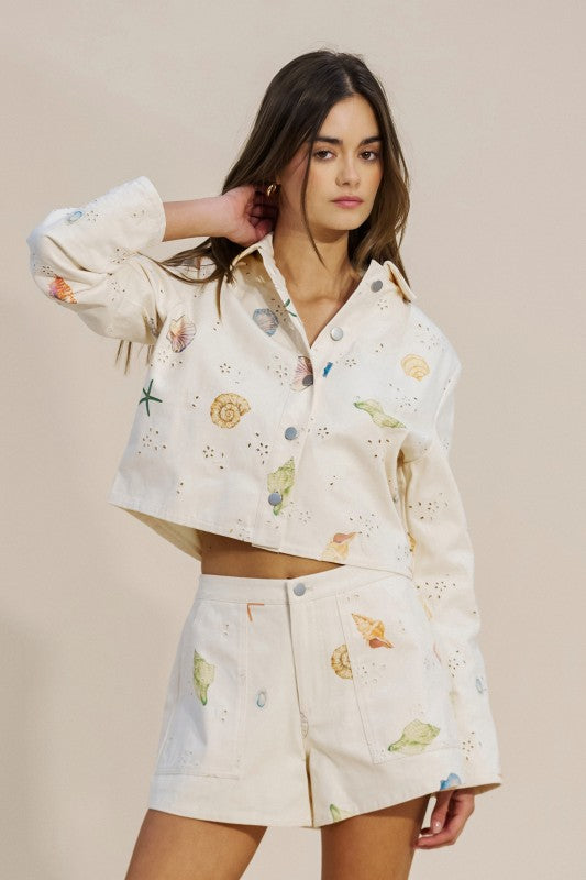 Seashell Breeze Short Set
