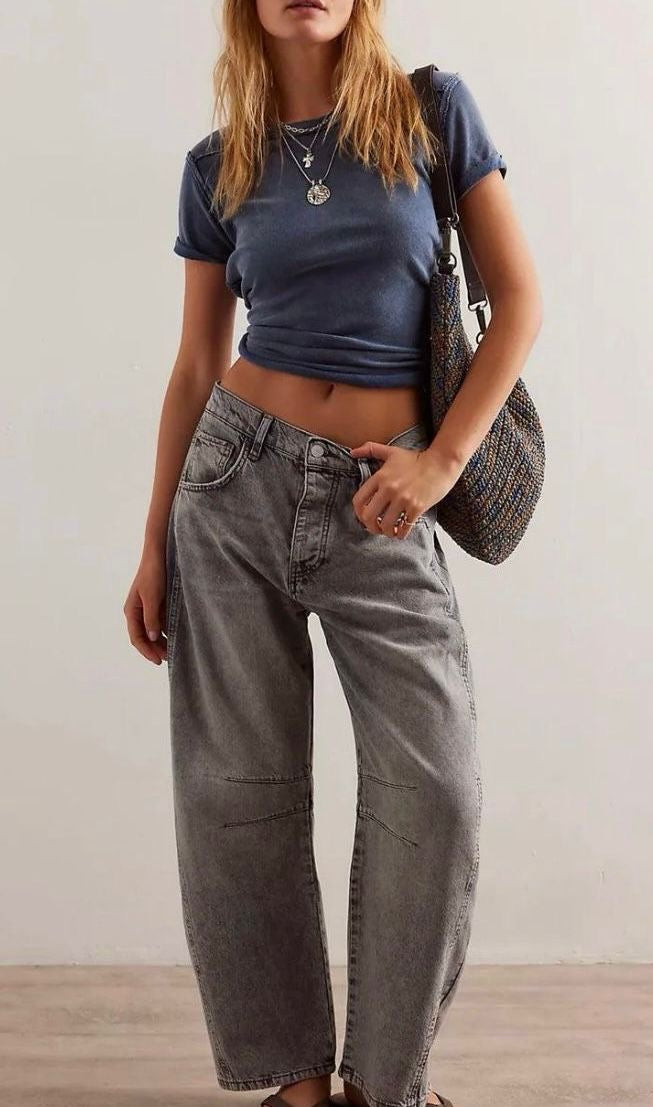 BARREL JEAN