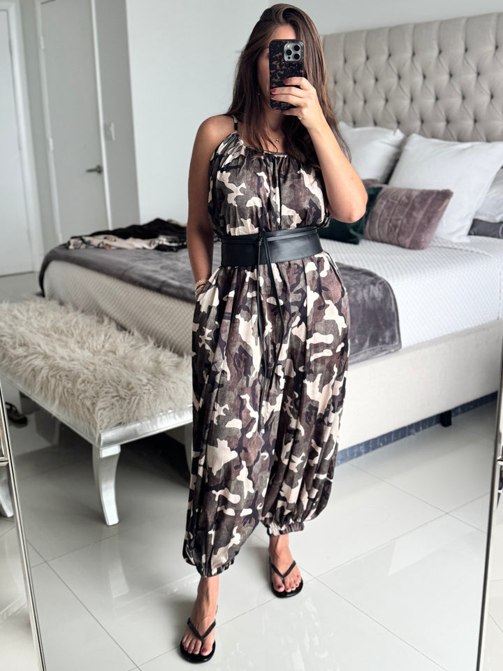 Camo Flow Jumpsuit