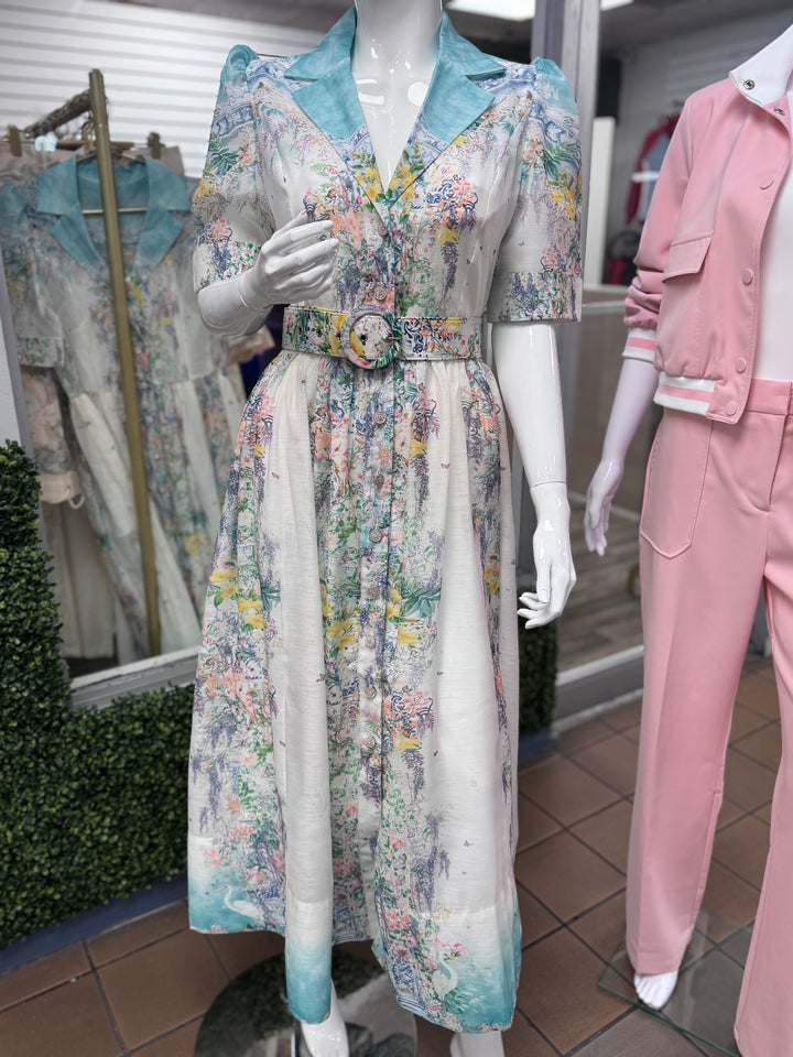 Garden Élan Maxi Dress