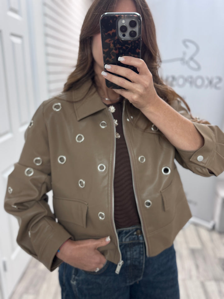 Urban Edge Eyelet Jacket