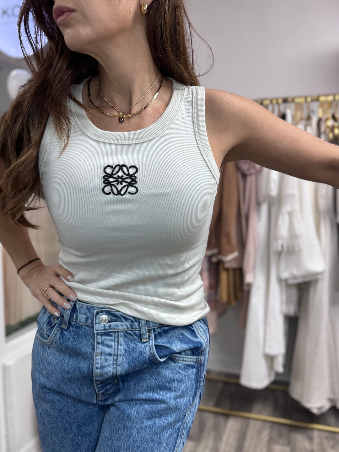 Signature tank top