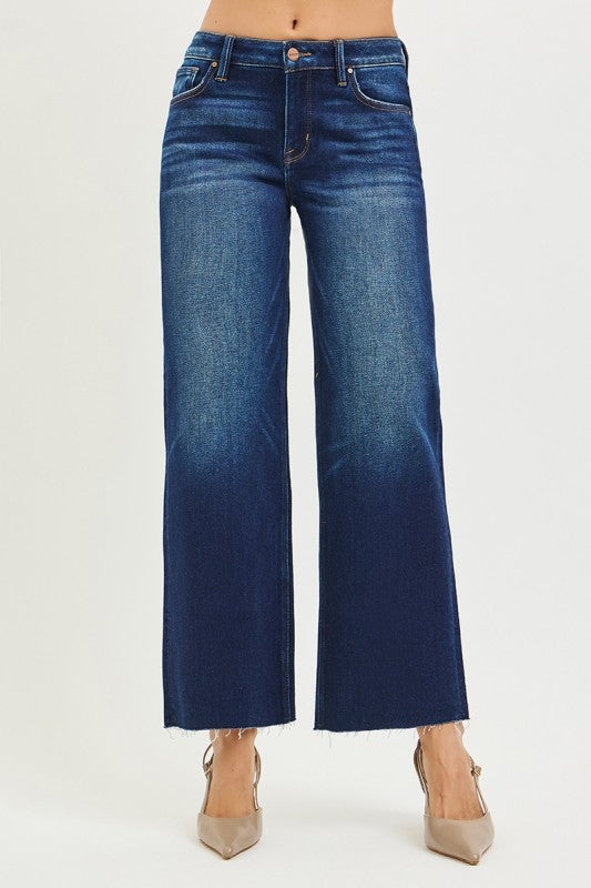 Mid Rise Straight Denim pants