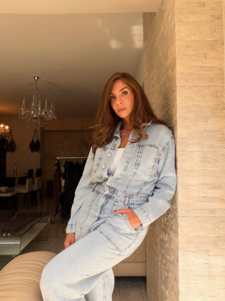 Celine Denim Jumpsuit