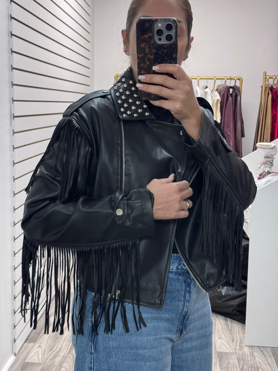 Fringes Moto Jacket