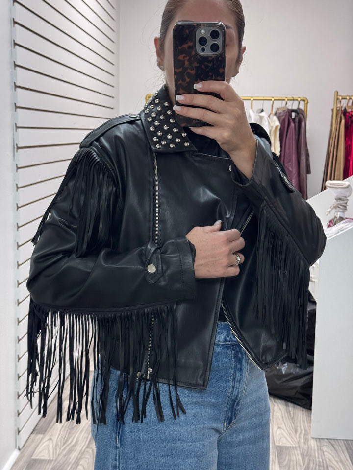 Fringes Moto Jacket