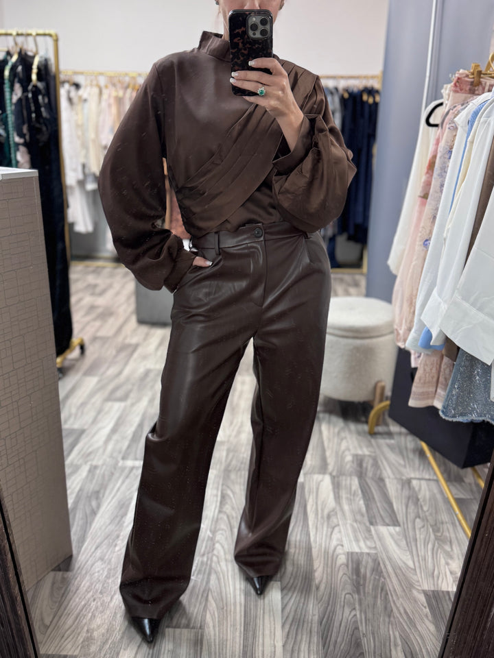 Sculpted Elegance Blouse