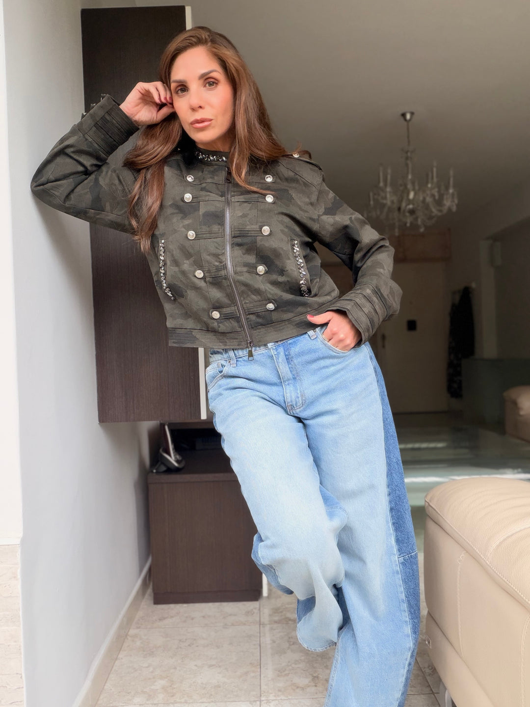 Camo Crystal Jacket
