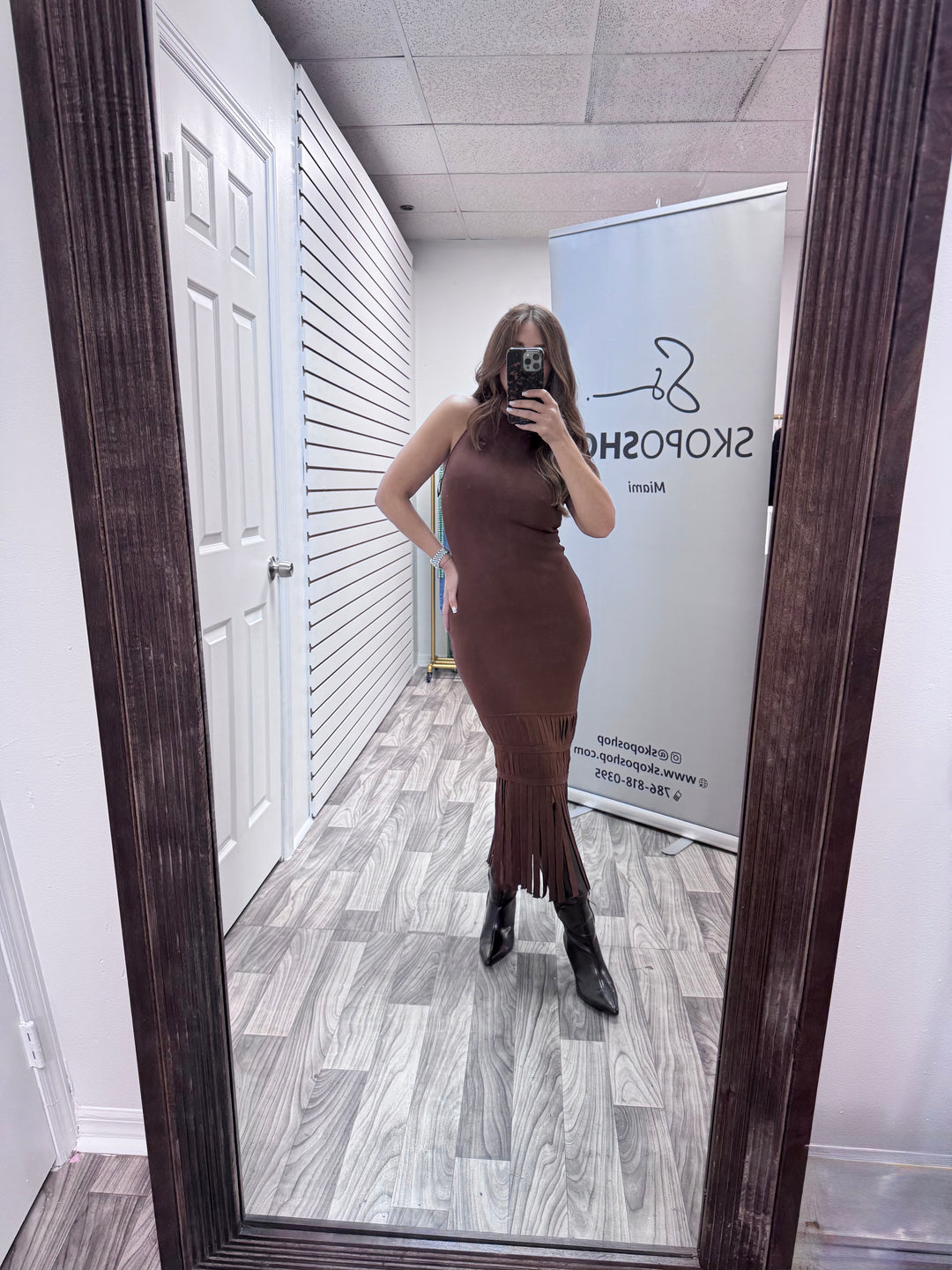 Desert Muse Fringe Dress