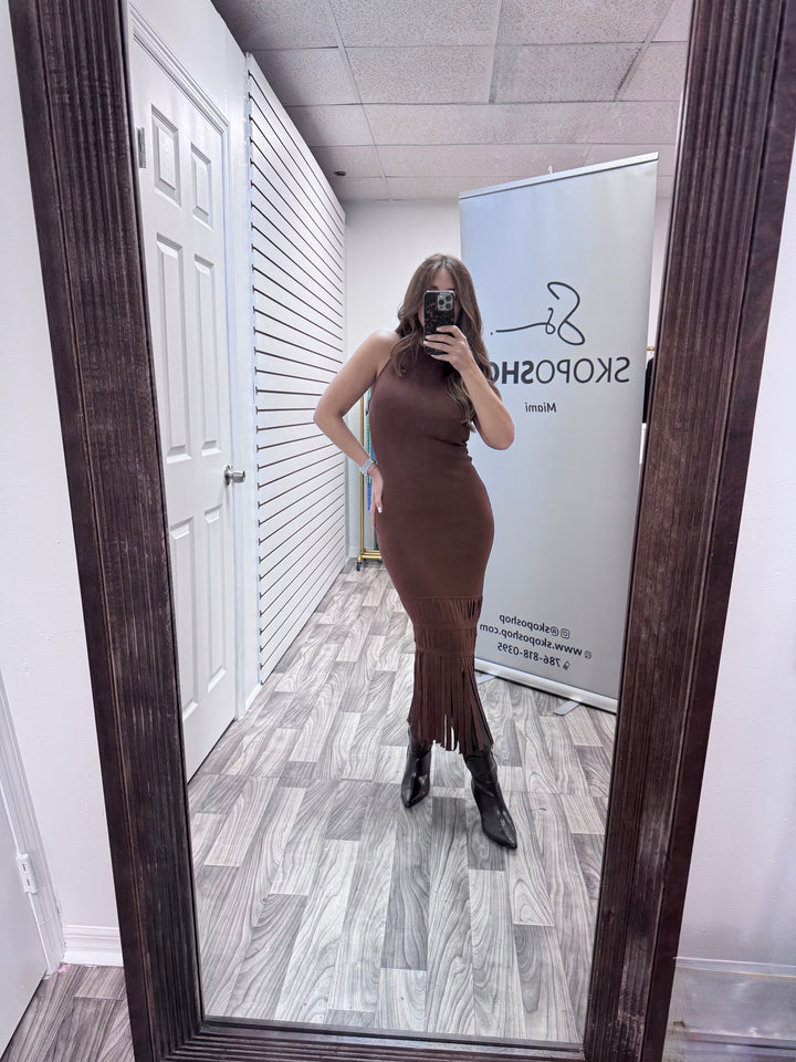 Desert Muse Fringe Dress