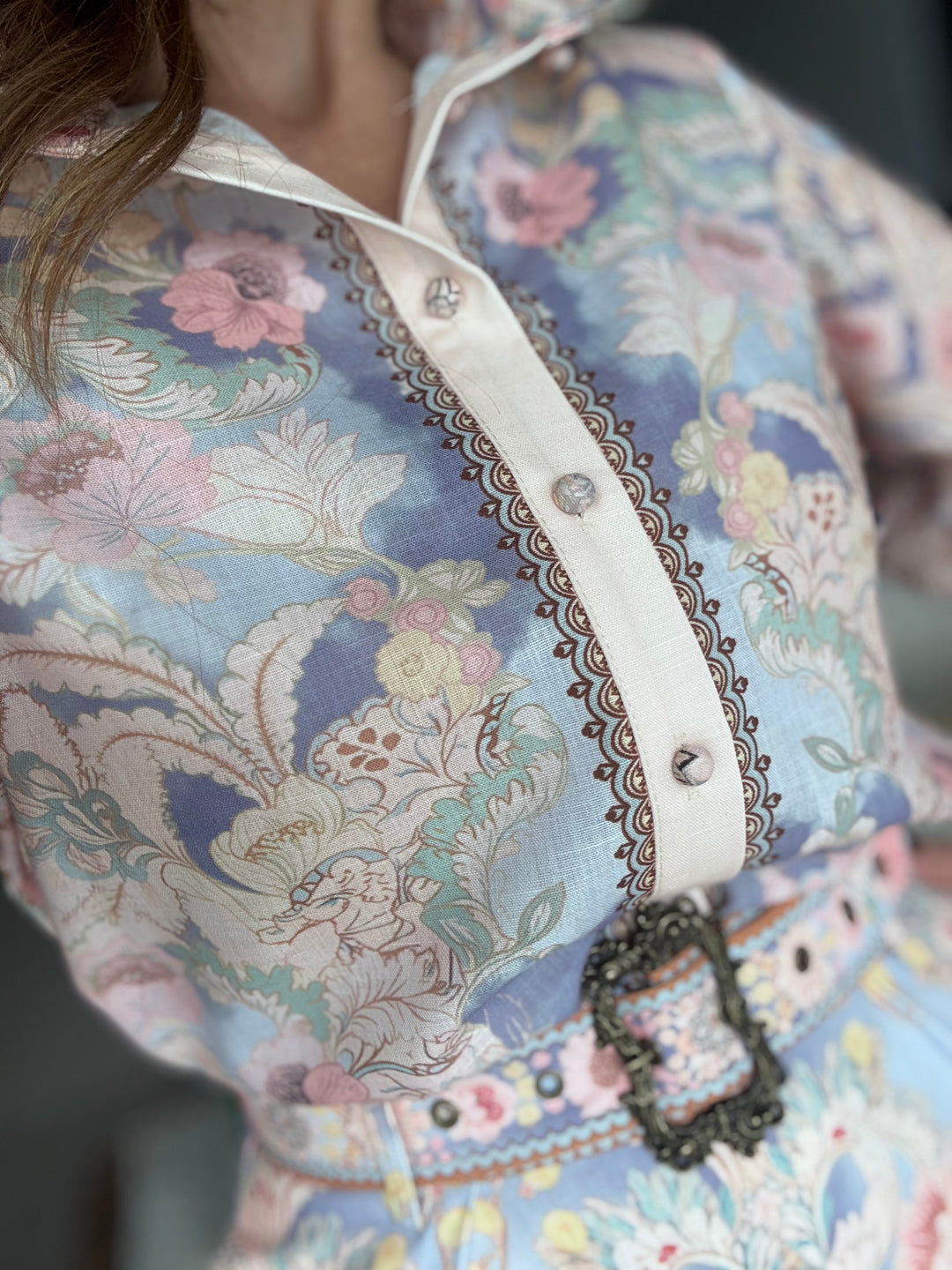 Rosalie Toile Two-Piece Set