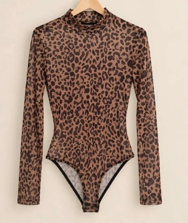 Mesh Animal Bodysuit