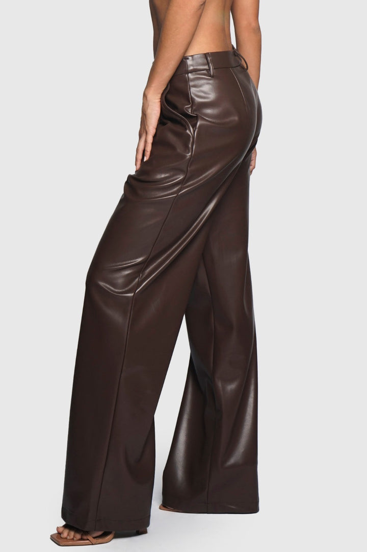 Vegan Leather Pants