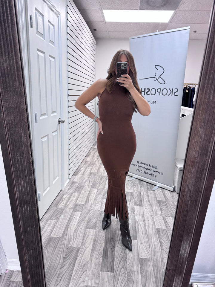 Desert Muse Fringe Dress