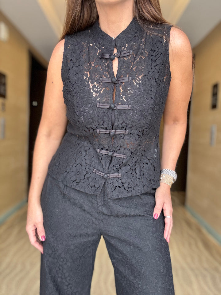 Noir lace Set