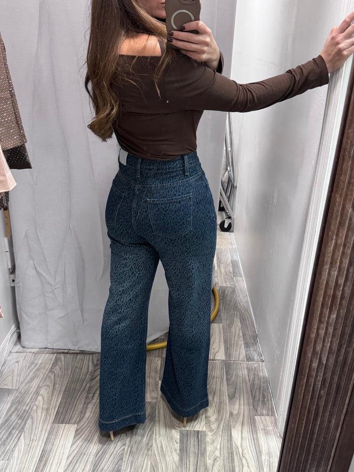 Leopard Jeans