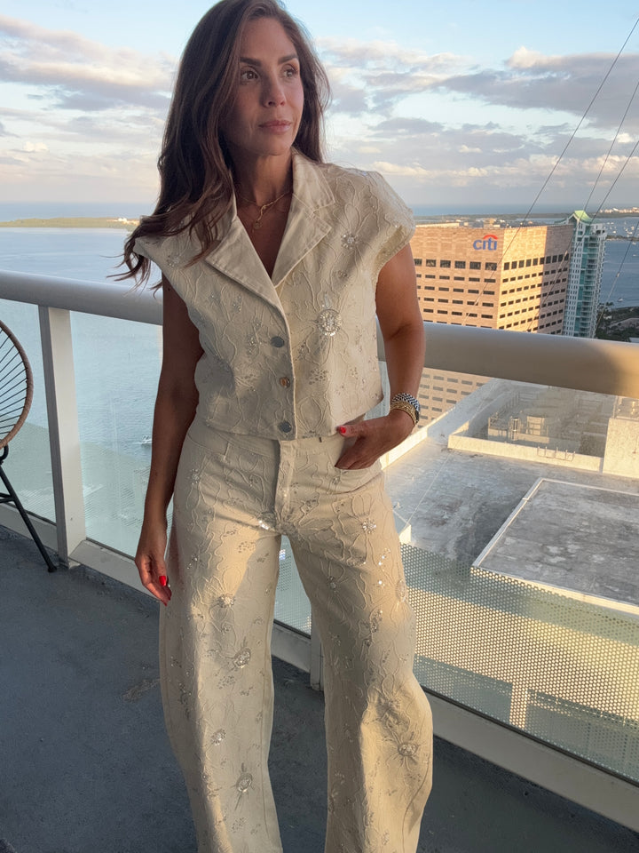 Bloom Barrel pant Set