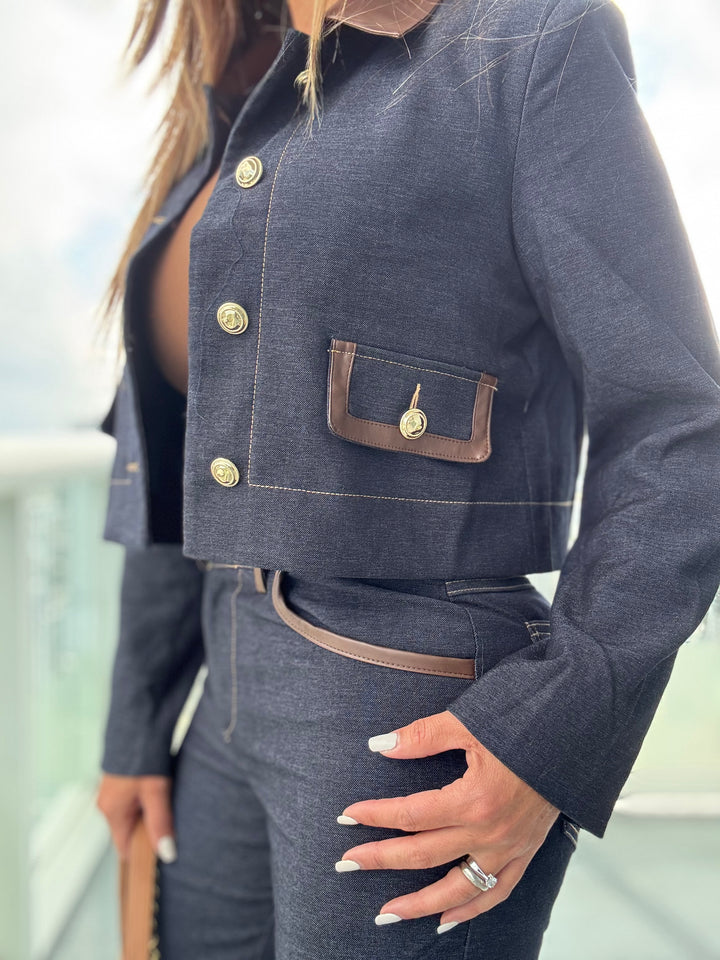 Luxe Denim Set