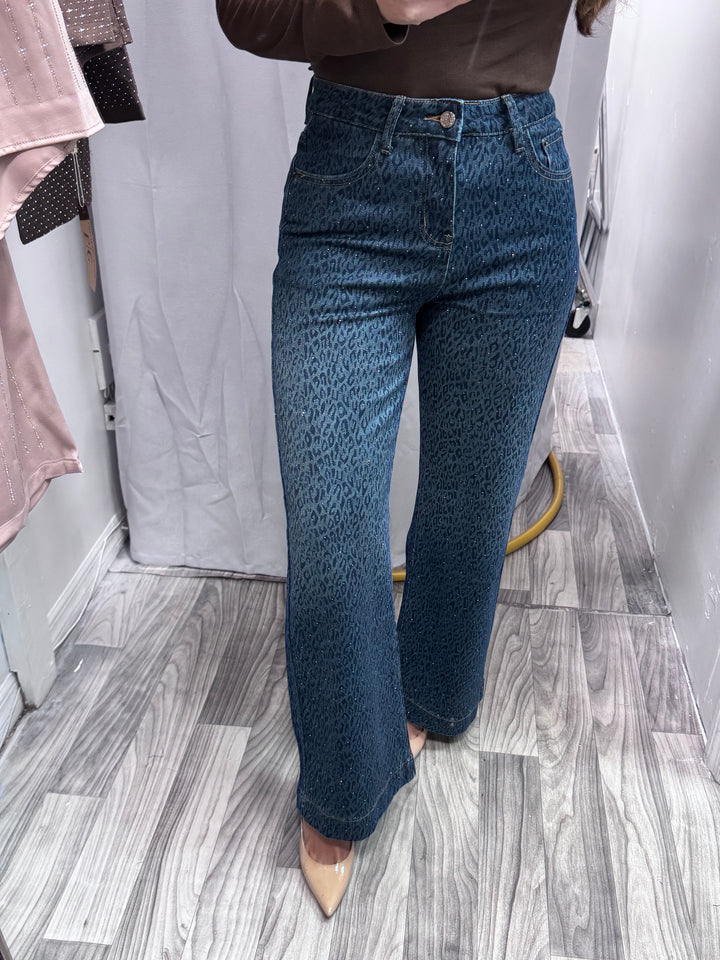 Leopard Jeans