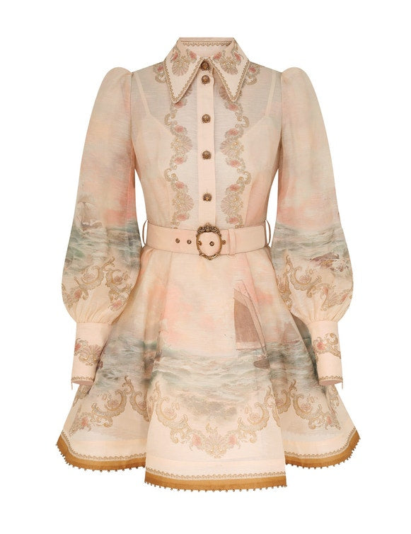 Marine Mini dress