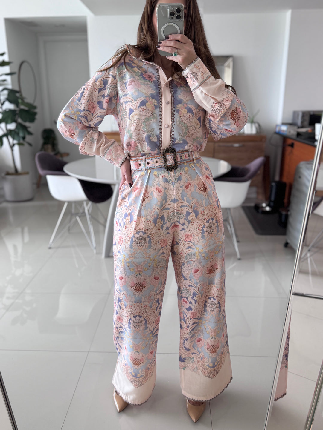 Rosalie Toile Two-Piece Set