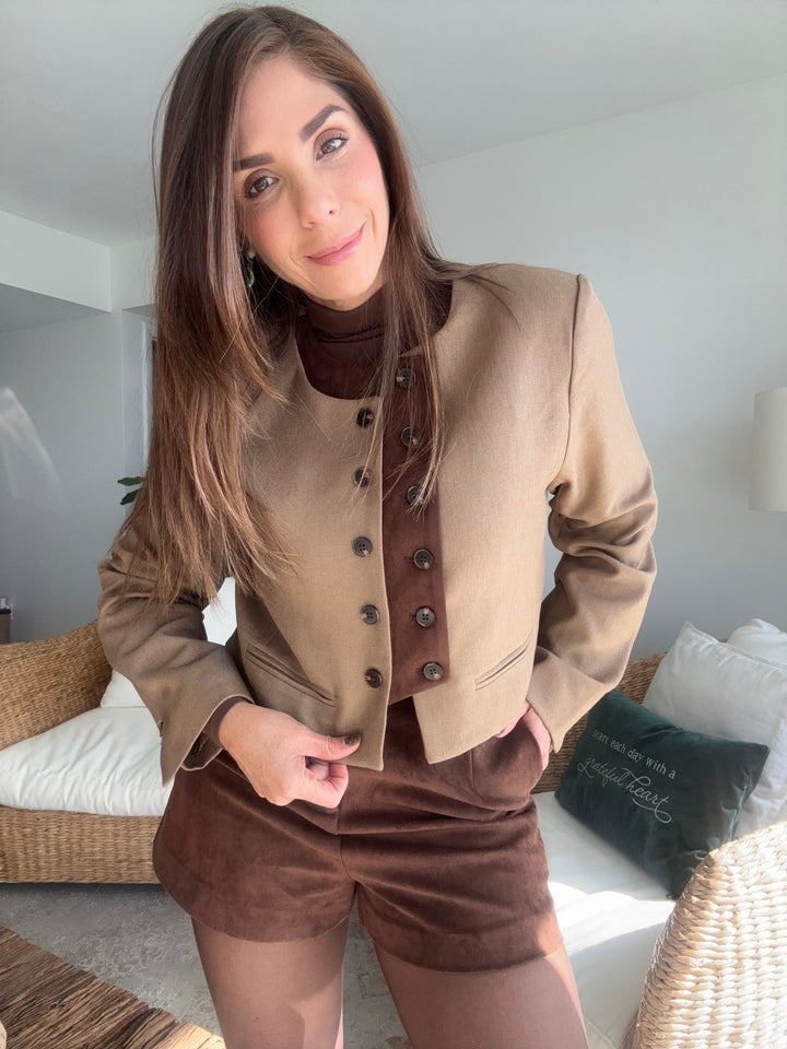 RALPH JACKET AND SHORT SET