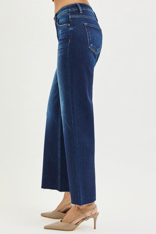 Mid Rise Straight Denim pants