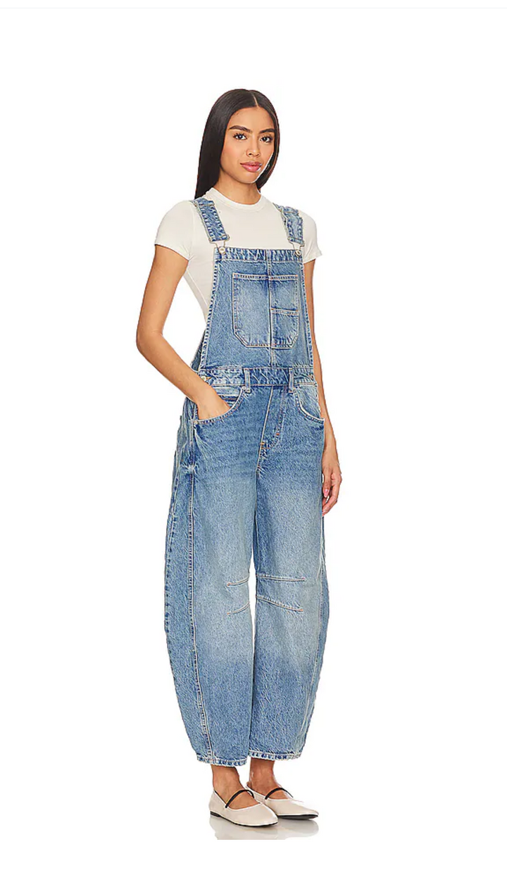 Barrel Denim Overall