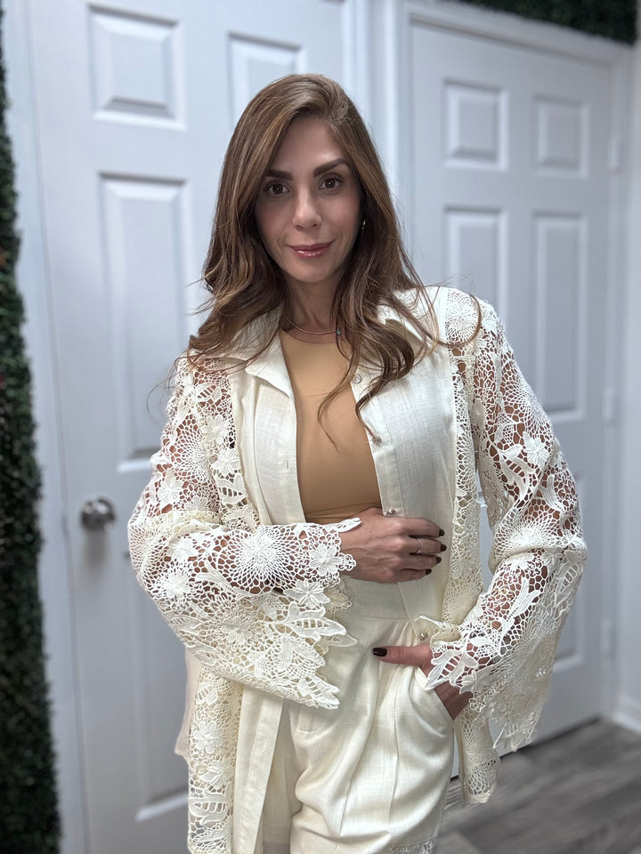 Ivory Linen set