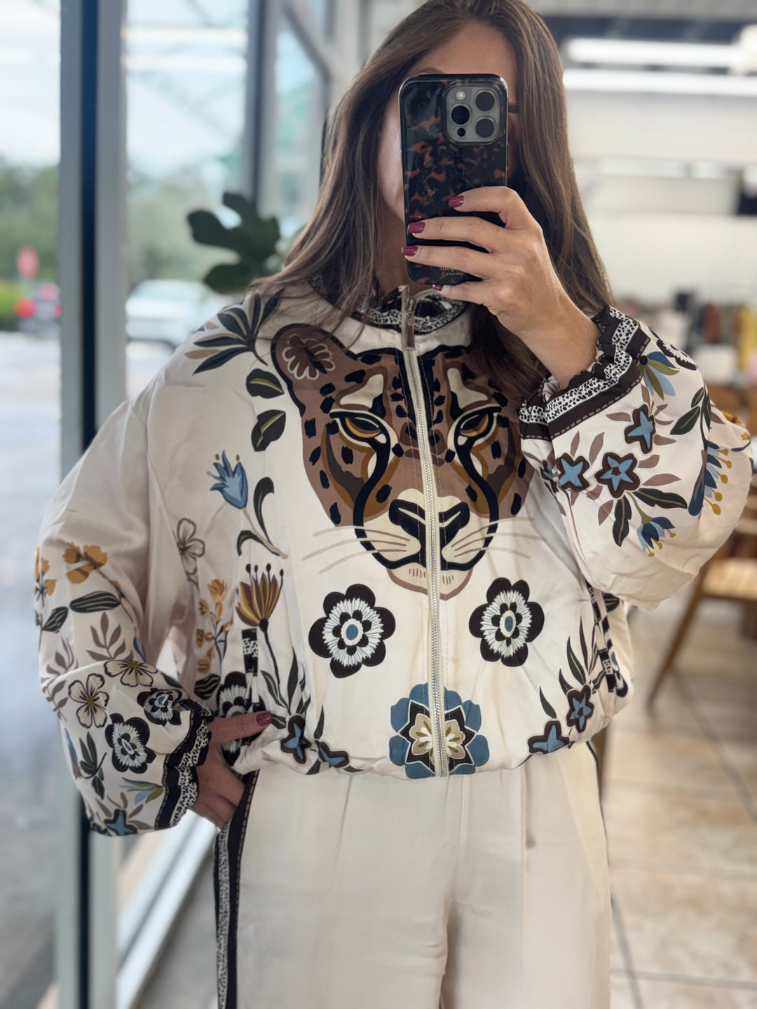Wild Bloom Jacket Set