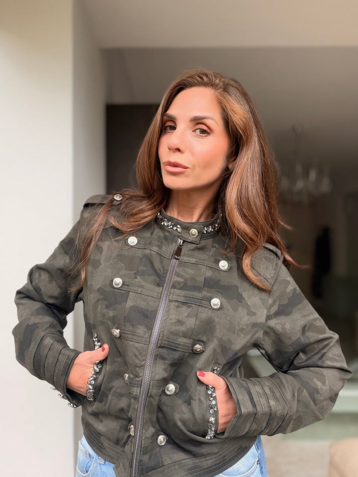 Camo Crystal Jacket