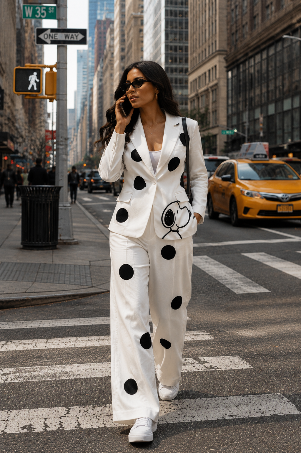 The Snoopy Polka Dot Suit
