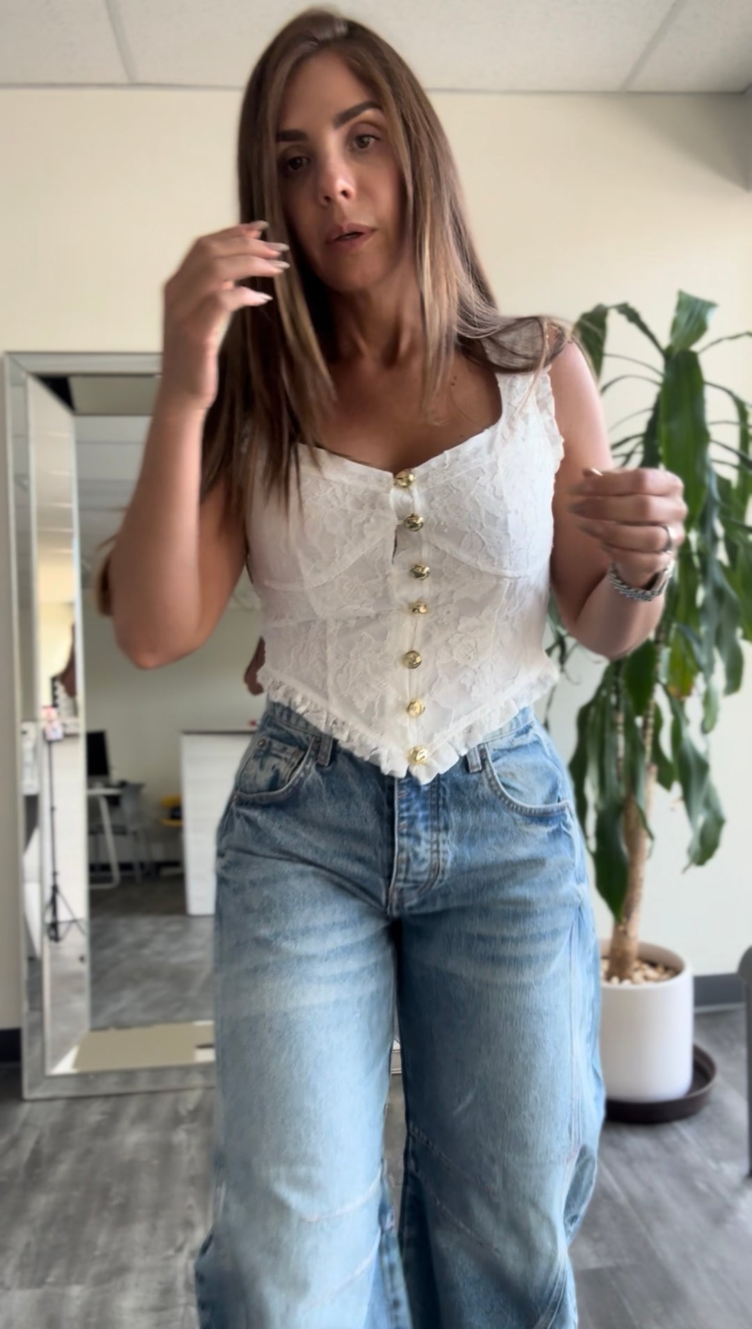 Talia Corset top