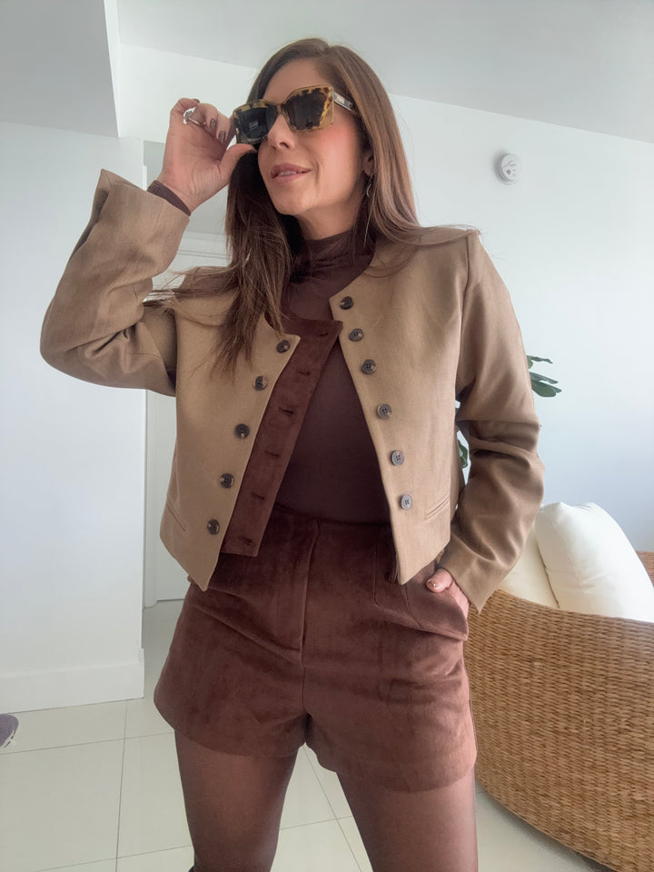 RALPH JACKET AND SHORT SET