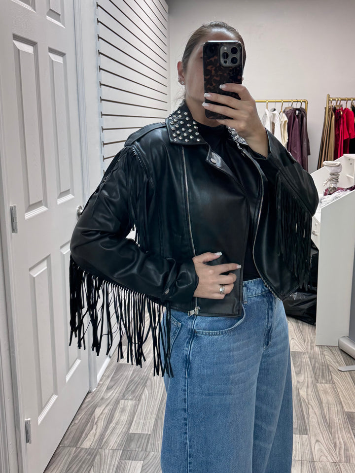 Fringes Moto Jacket