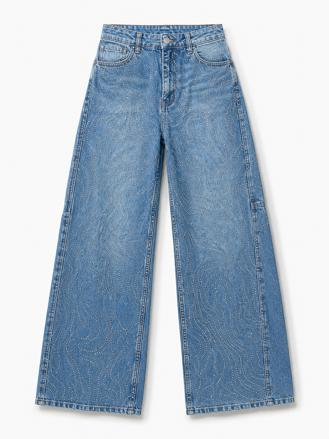 Starlight Crystal Barrel Jean
