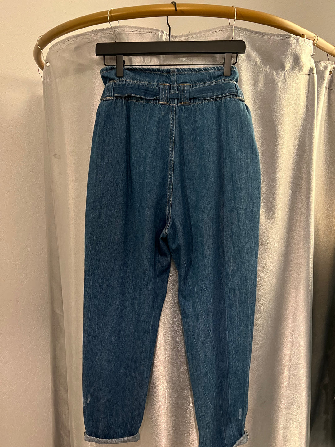 PAPER BAG BOTTON JEAN